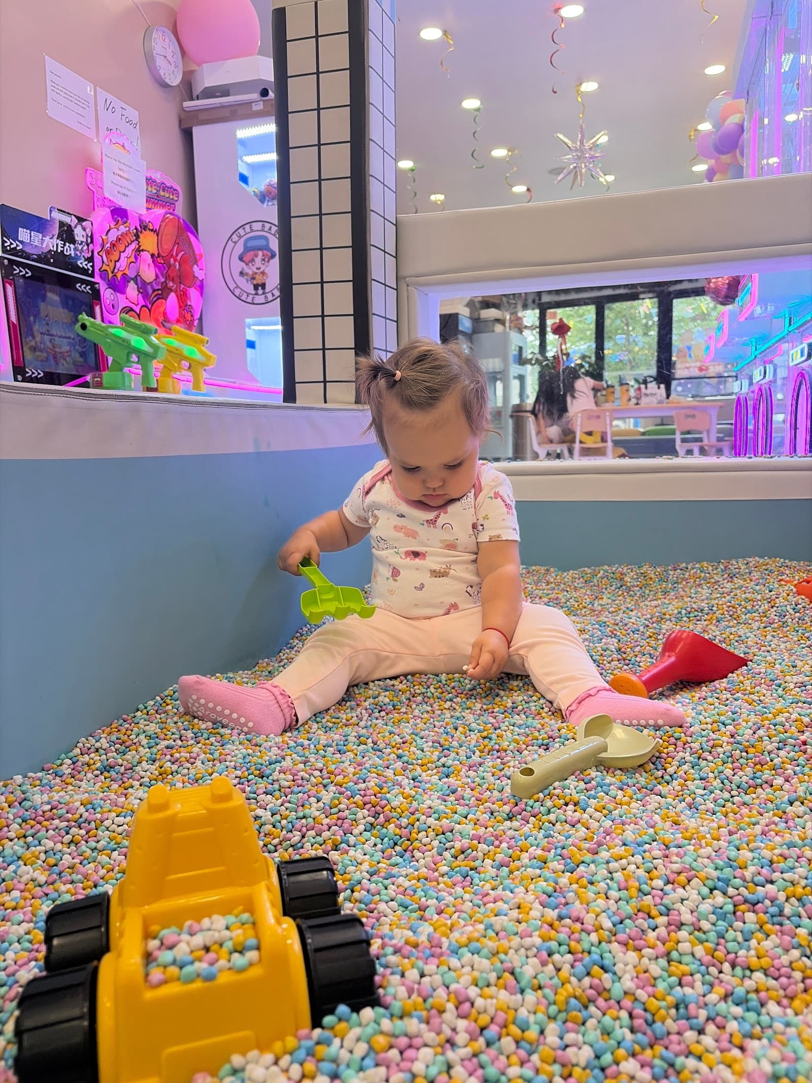 Inside WaWa Fun Island indoor playground, Brooklyn