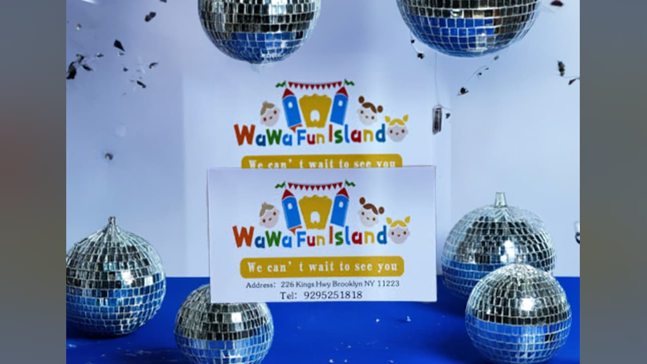 Inside WaWa Fun Island indoor playground, Brooklyn