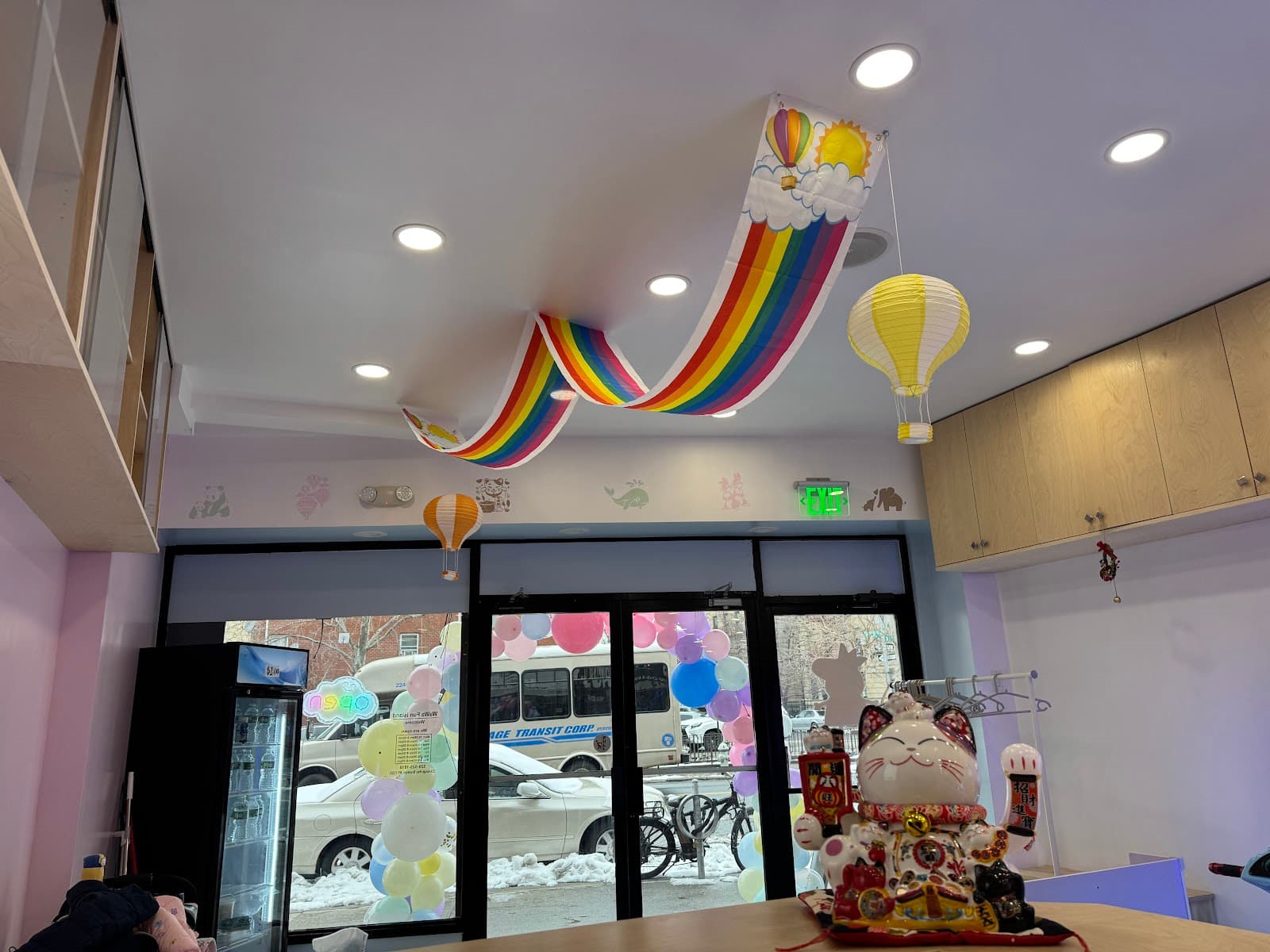 Inside WaWa Fun Island indoor playground, Brooklyn