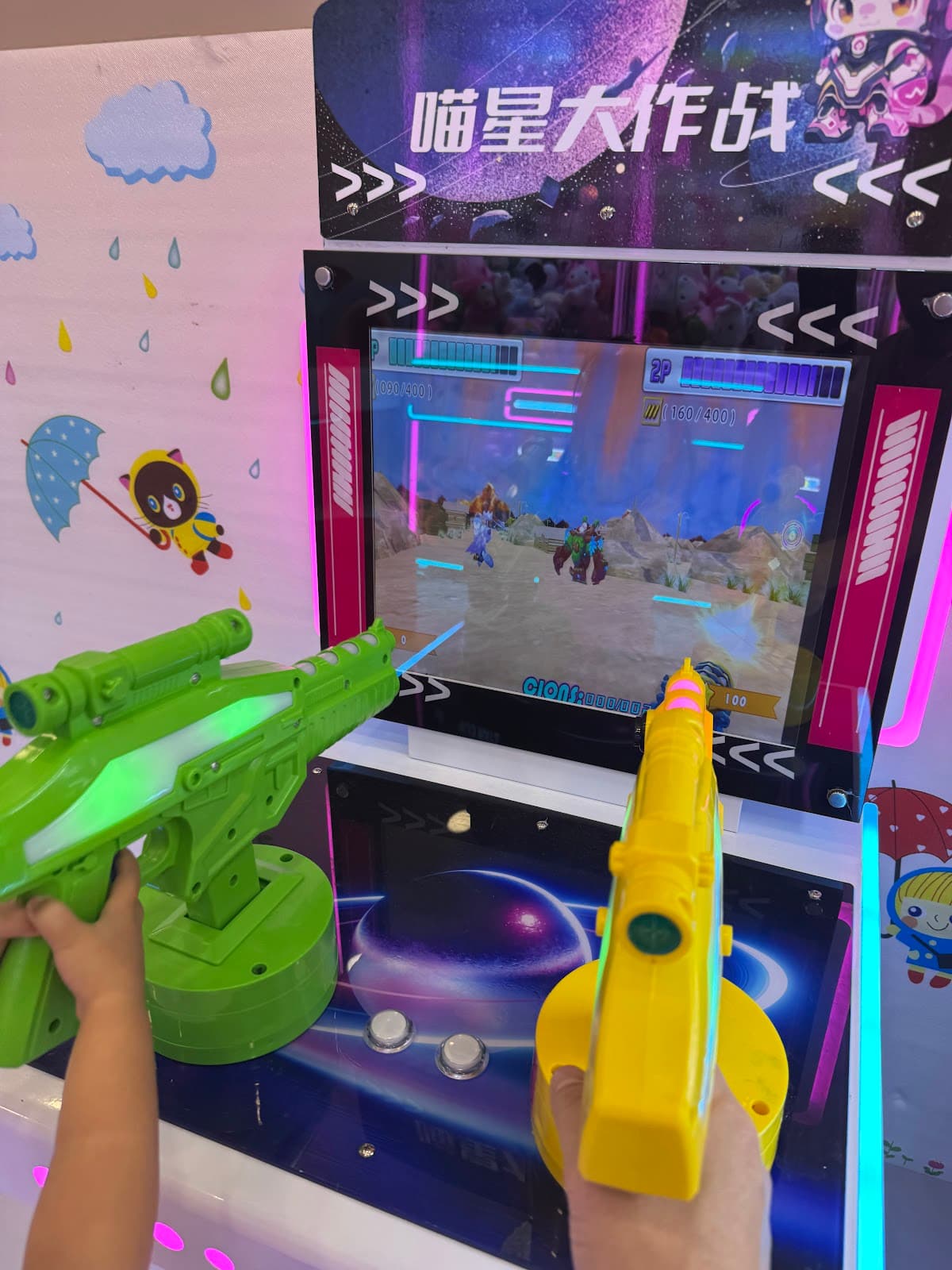 Inside WaWa Fun Island indoor playground, Brooklyn