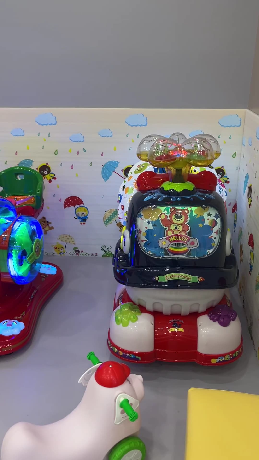 Inside WaWa Fun Island indoor playground, Brooklyn